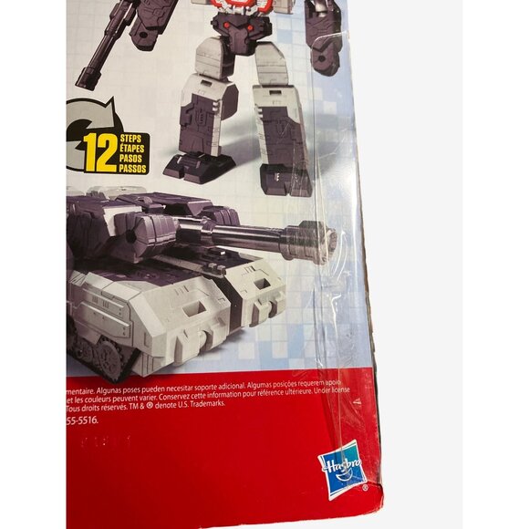 Transformers Decepticon Megatron Action Figure Hasbro Tank Mode Transformation - Picture 13 of 16